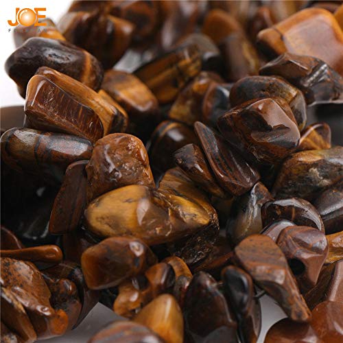 6-8Mm Tiger Eye Natural Stone Gravel Gemstone Chips Beads For Jewelry Making Loose Beads Wholesale Freeform Yellow Brown 34" Joe Foreman #TOP2