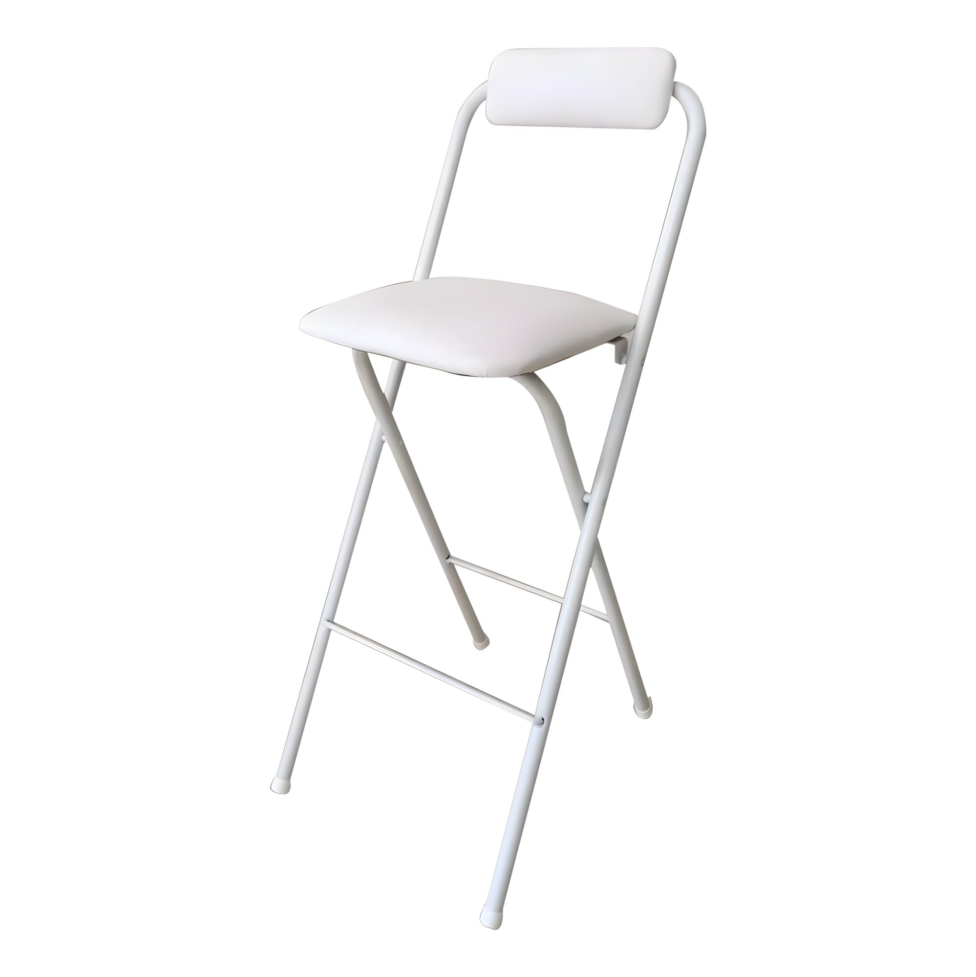 Tabouret de bar pliable pour îlot de cuisine et repas convivial au comptoir