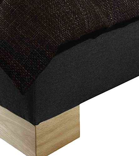 Maintal Betten Polsterbett New York | Mmit Strukturstoffbezug in anthrazit | 180 x 200 cm | 231830-3147 - 231830-3147 Maintal Betten Polsterbett New York | Mmit Strukturstoffbezug in anthrazit | 180 x 200 cm | 231830-3147