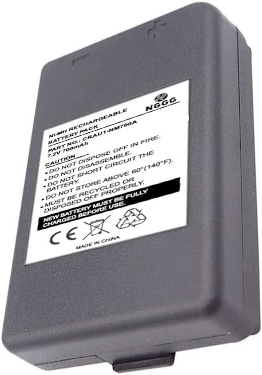 Replacement Battery for Autec MBM06MH (700mAh Ni-MH 7.2V)