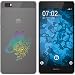 Produktbild PhoneNatic Case kompatibel mit Huawei P8 Lite 2015 (1.Gen.) Silikon-Hülle Floral Wolf M3-4