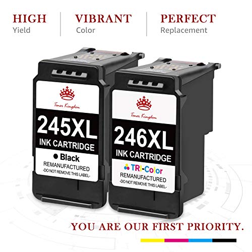 Pioneering Toner Kingdom Compatible 245XL 246XL Ink Cartridge Replacement for Canon PG-245XL CL-246XL 243XL 244XL for PIXMA MX492 MX490 MG2522 MG2922 MG2520 MG2920 MG2420 TR4520 TS3122... - Image 6