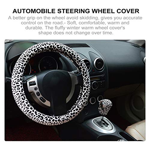 Wakauto 3 PeÃ§as Volante Tampa Quente Volante AutomÃ³vel TravÃ£o de MÃ£o MudanÃ§a de Marcha Macia Ca