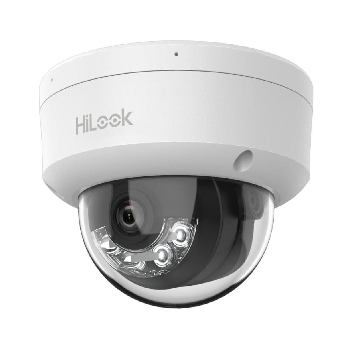 HiLook Câmara de Segurança IP Dome PoE 4MP 2.8mm Exterior IP67 - IPC-D140HA-LU