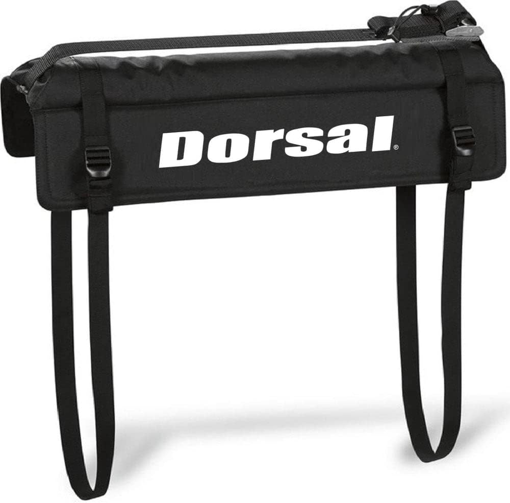 DORSAL Sunguard No Fade Truck Tailgate Surf Pad for Surfboard Longboard SUP PVC 28" Inch Black