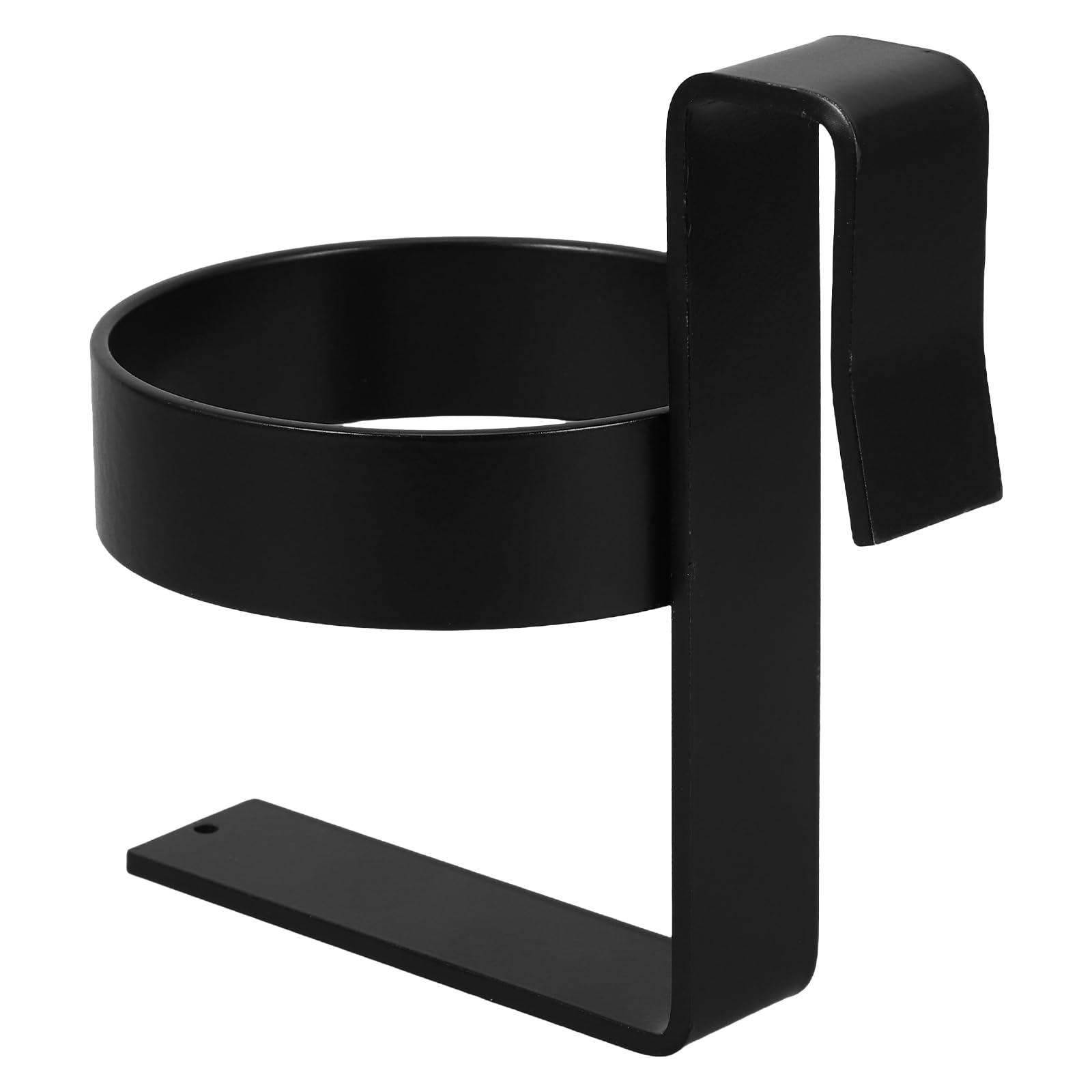 Soporte portavasos para bebidas de acero inoxidable con diseño compacto