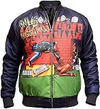 Una chaqueta sorprendente está finamente diseñada con pequeños detalles más finos como bolsillos ribeteados en cada lado y puños acanalados. Cierre de cremallera frontal abierto incorporado con cuello alto y mangas largas.