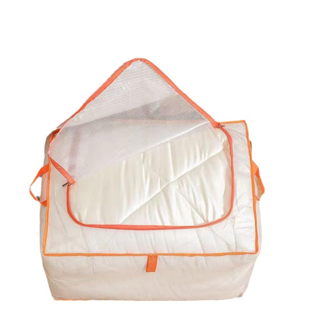 Transparent mesh quilt, wardrobe, laundry, moving, packing, under-bed storage bag