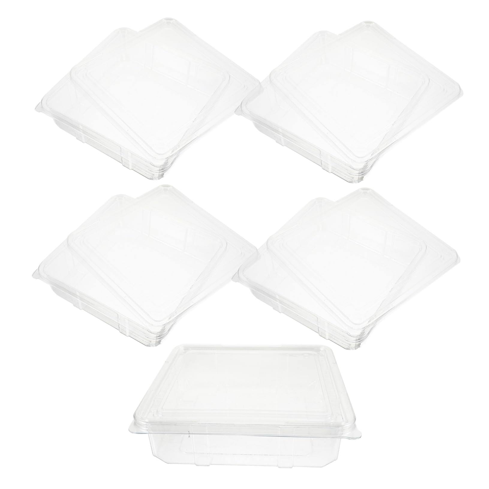 Ciieeo 5pcs Knitted Hat Storage Box Hat Display Case for Women Men Baseball Cap Carrier for Travel