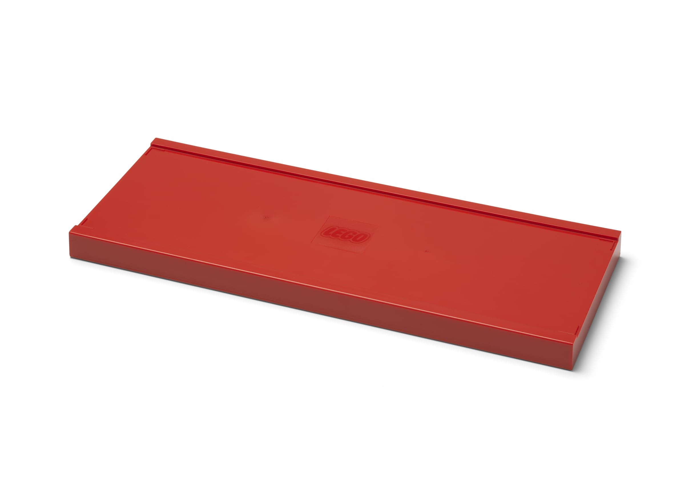 Room Copenhagen Lego Regal Rot – Wandregal mit 3 Bauplatten – Schweberegal für Kinderzimmer & Wand Deko – Regalbrett für Lego Fans