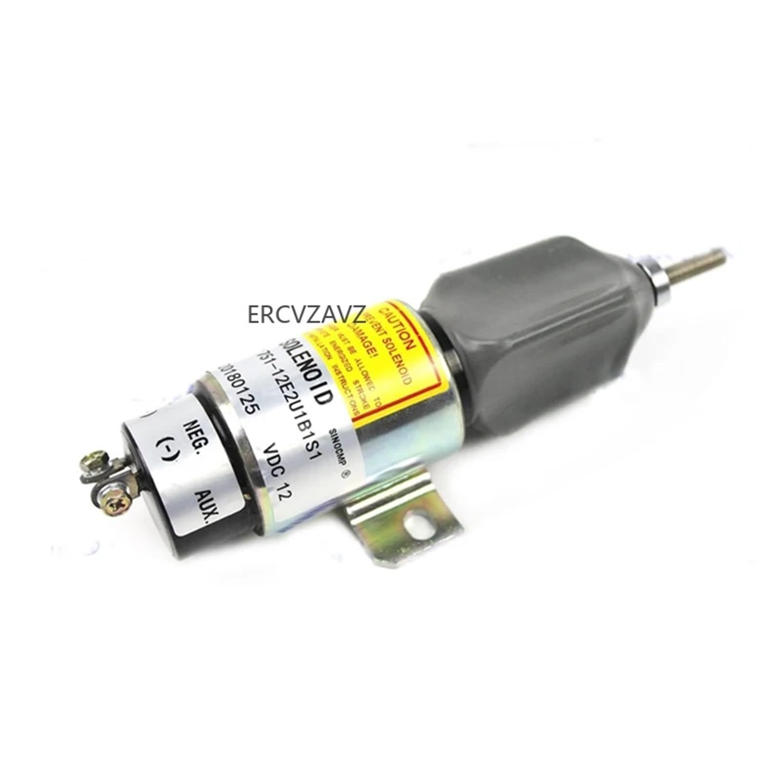 Solenoide de corte de combustible Válvula solenoide de corte de combustible 1751-12E2U1B1S1 de 12 V, compatible con Genie S40, S45, S60, S65, S80, S85, Z45, Z51, Z60 y Z80. Parada de Corte