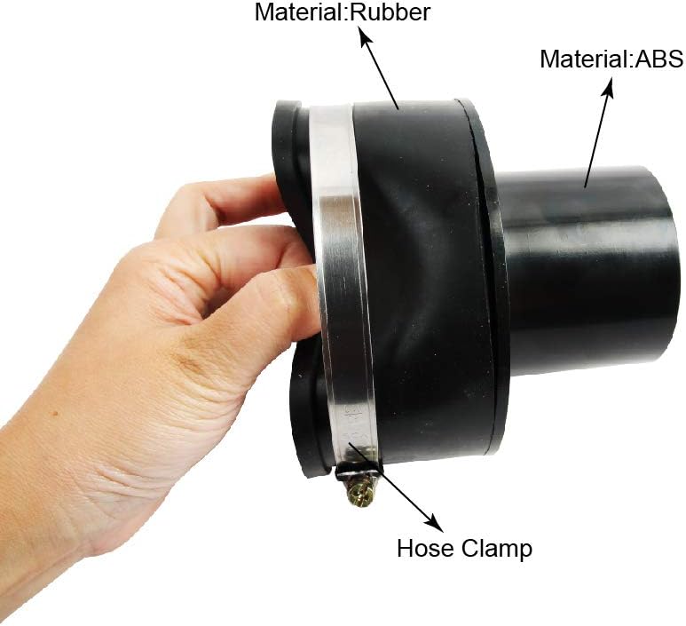 O'SKOOL 4-Inch (Inside Diameter) to 2-1/4-Inch (Inside Diameter) Dust Collector Fitting Vacuum Tool Port Adapter…, DC02