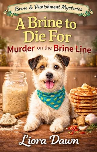 A Brine to Die For: Murder on the Brine Line: A Cozy Culinary Mystery with an Amateur Female Sleuth and a Small-Town Whodunit