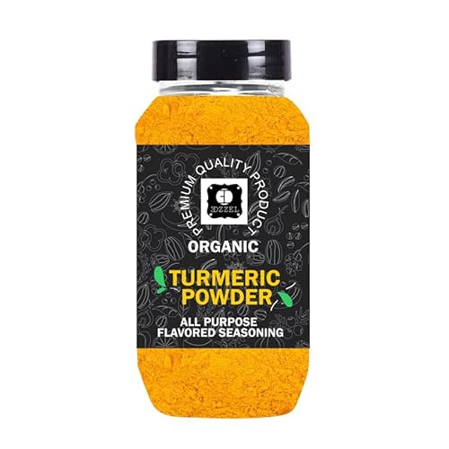 EDZZEL Polvo de cúrcuma natural de 170.10 g (juego de 1)