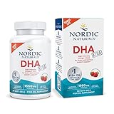 Nordic Naturals DHA Xtra, Strawberry - 90 Soft Gels - 1660 mg Omega-3 - High-Intensity DHA Formula for Brain & Nervous System Support - Non-GMO - 45 Servings