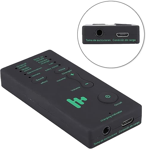 Miniatura 3 de Ghostface - Cambiador de voz, micrófono cambiador de voz para Ps4 cambiador de voz para llamadas telefónicas, mini tarjeta de sonido portátil de 300