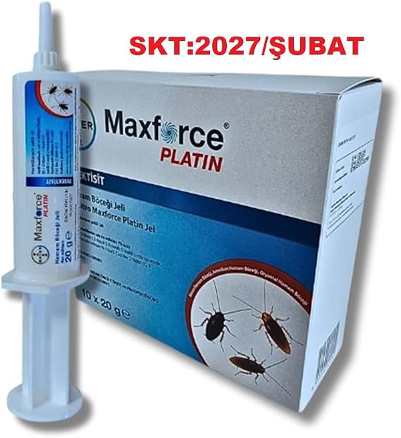 Maxforce İç Hamam Böceği Jeli 20 g Uzun Süreli Koruma ve Etkili Etki