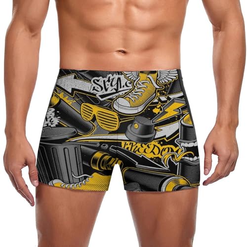 Slip de bain et boxer de natation pour homme | Maillot de bain short confortable