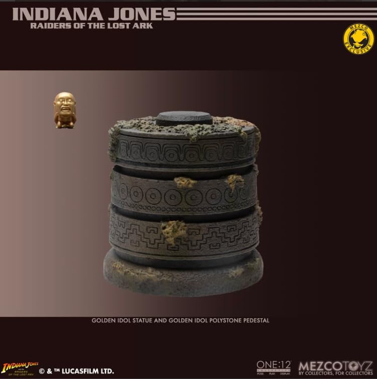 Mezco Indiana Jones 1:12 Exclusive Boxed Set New Sealed Temple Edition