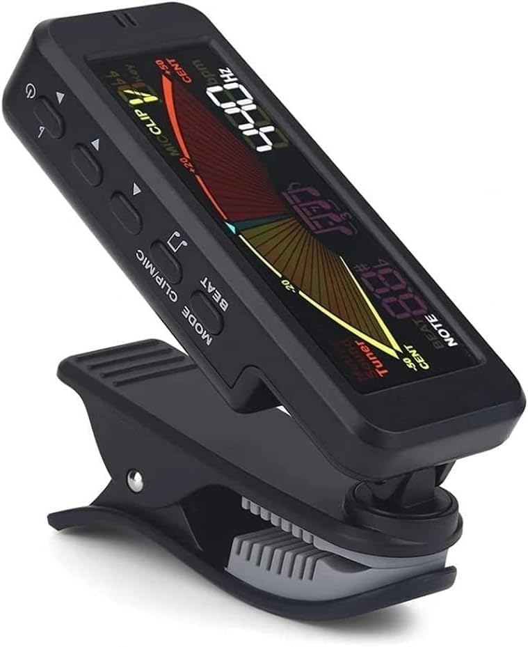 Tuning 3 w 1 cyfrowy tuner Clip-On gitara/metronom i generator tonów / do gitary chromatycznej, basu, ukulele, skrzypiec