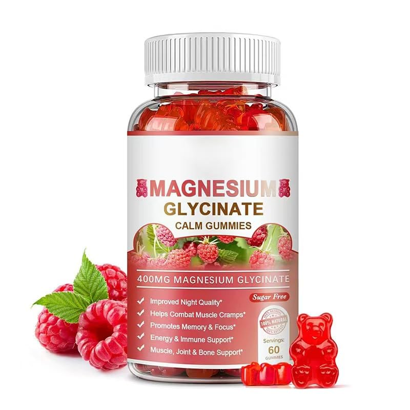 Gummies au magnésium pour calmer le stress et retrouver le sommeil