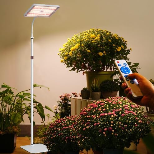 LED Grow Lights for Indoor Plants with Stand for Floor and Tablet...