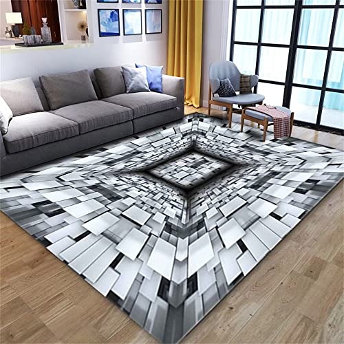 Tapis de chambre ado gris antidérapant pour décorer un studio