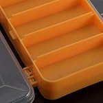 Kakalote Small Double-Side Hardware Box Storage, screw organizer, Excellent for Screws Nuts and Bolts,Multi Compartment small parts organizer