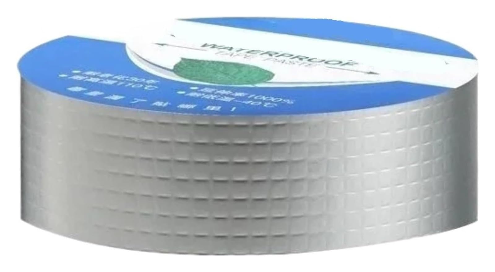 cinta de tubería, Reparación butílica impermeable del escape del papel de aluminio de la cinta del sello for los tamaños múltiples de Windows RVs de los tejados(10cm X 10m)