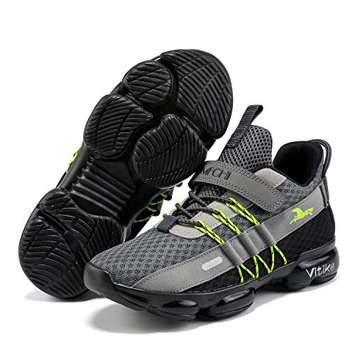 Image of JMFCHI Boys Girls Kids Sneakers Knitted Mesh Running Tennis Athletic Shoes | Breathable,Lightweight,Comfortable,Non-slip,Easy wear,Casual fashion,Indoor outdoor,Gym sport,Daily play,Little /Big Kid