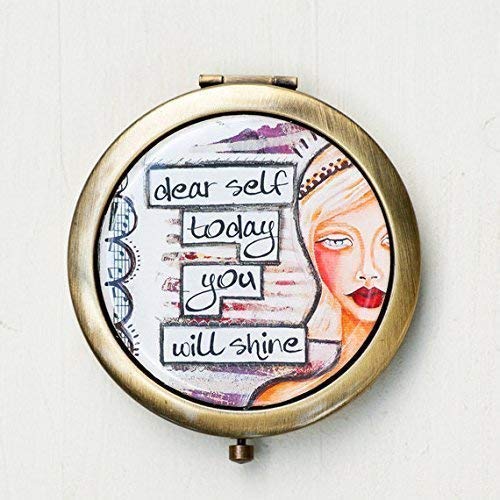 Compact Mirror Purse Travel Mirror Inspirational