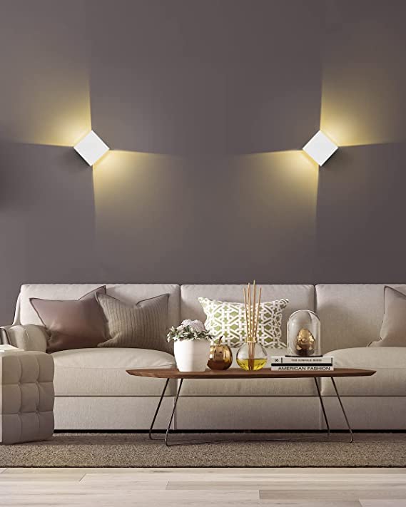 Aplique de pared con ángulo de haz ajustable Lureshine de luz cálida 6
