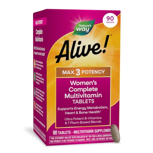 Nature's Way Alive! Max3 Potency Women's Complete Multivitamin, 90 ct - image 1