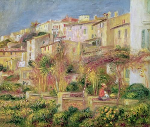 Pintura lienzo Terrazza a Cagnes de Renoir mural de alta fidelidad