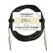 ChromaCast Vanilla Cream 20-Feet Pro Series Instrument Cable, Straight (CC-PSCBLSS-20VC)