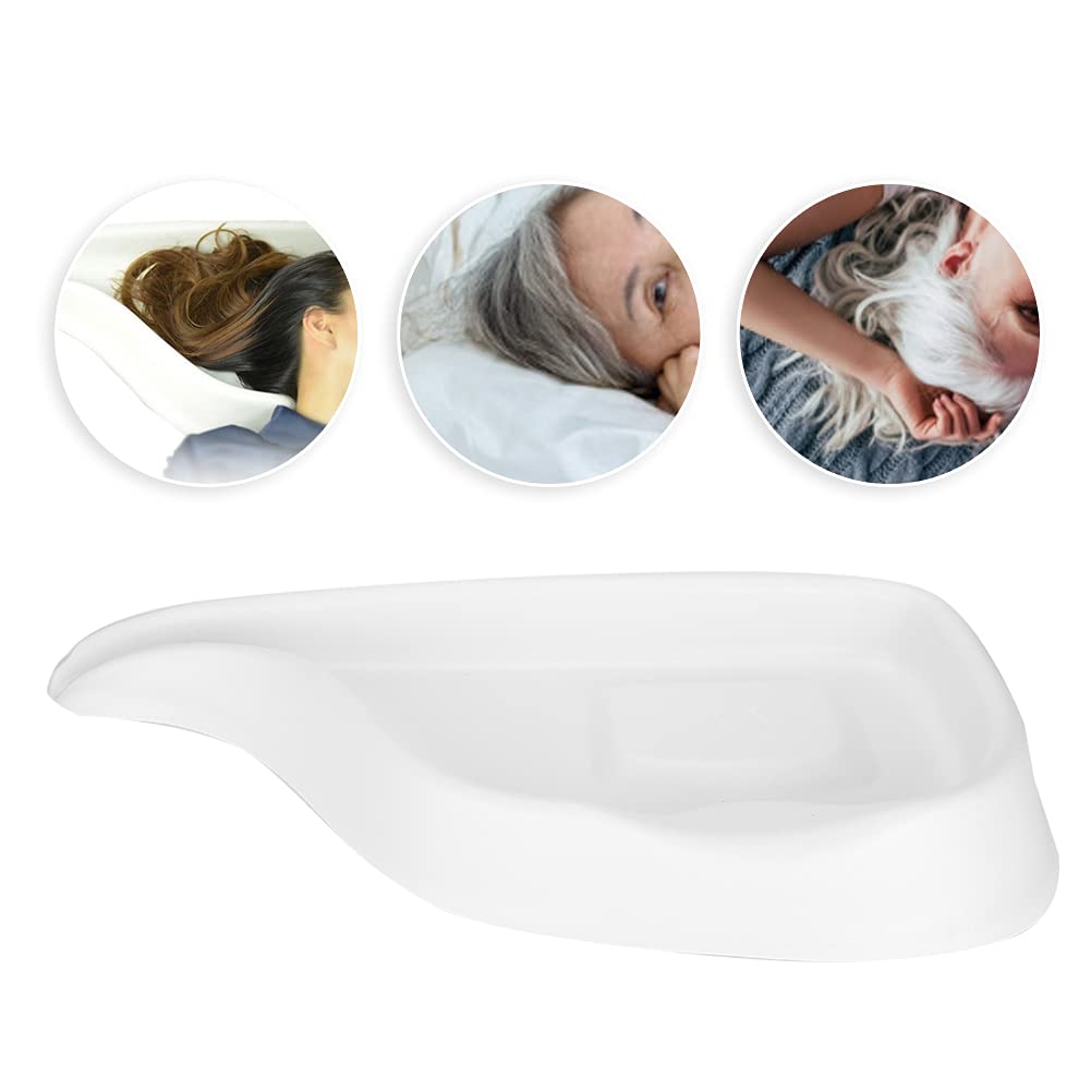 Shampoo-Tablett, Ergonomisches Haarwaschbecken für Bettlägerige Patienten ohne Wasserdesign, ABS-Material, 72 Cm