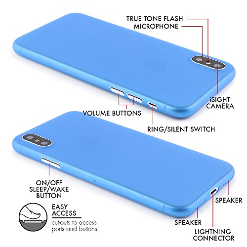 QUADOCTA Custodia Premium Ultra Slim per iPhone X
