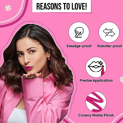 SUGAR POP Velvet Matte Lip Liner 02 Pink Wave - 0.27 gms - Creamy matte finish | Smudge-proof | Waterproof | Transfer-proof - Image 4