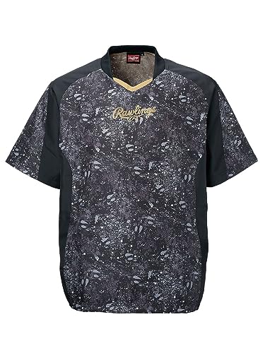 ローリングス(Rawlings) 野球 Jr. 子供用 ジュニア用 コンバット08 SS ブリザードジャケット(裏メッシュ) AOS13S04J ブラック/ブラック サイズ 150