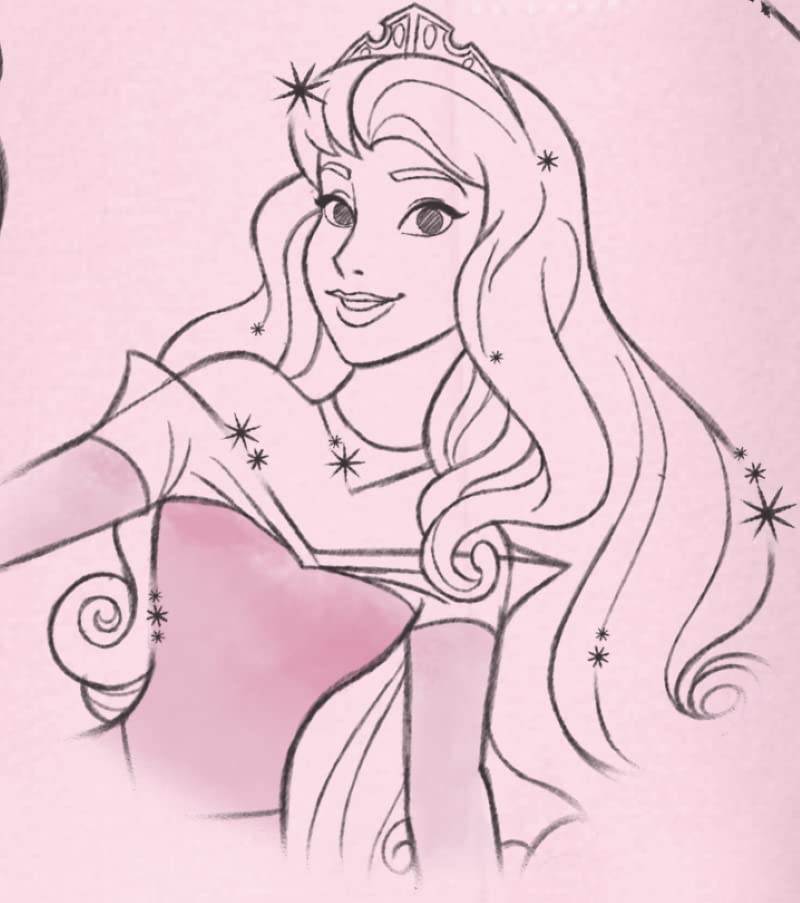 Disney Princess Little Girls' Princess Head Shots Dress4