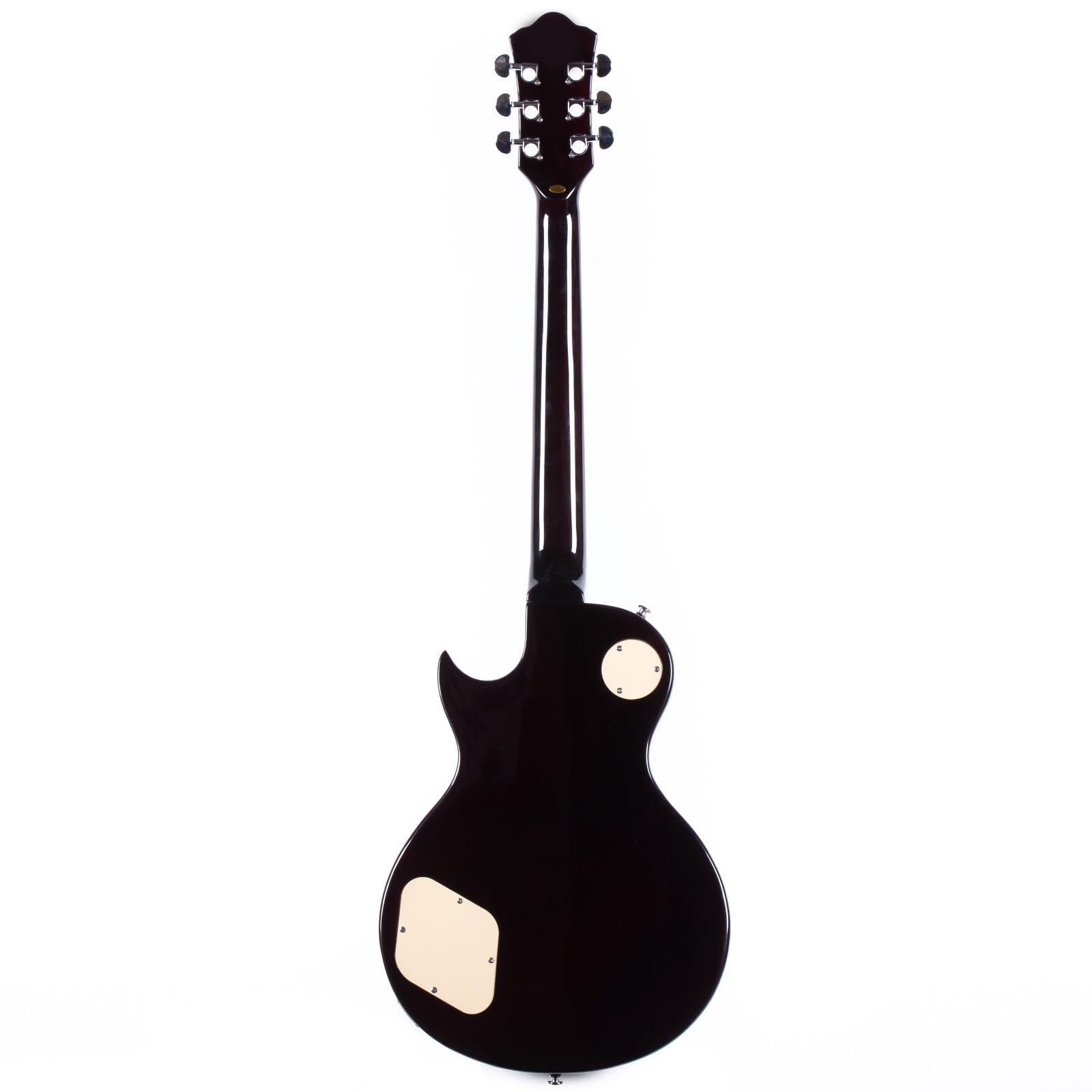 Guitare Électrique 6 Cordes 24 Frettes Corps Massif Manche En Acajou Guitare Électrique Débutants