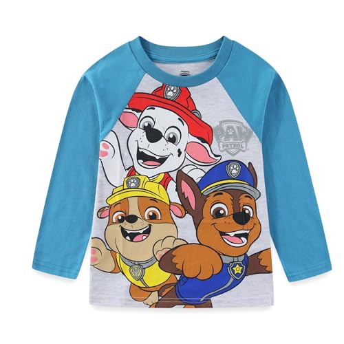 Image of Paw Patrol Boys Long Sleeve Shirt and Pants Set for Toddler to Big Kids