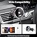 acer Qi2.2 25W for MagSafe Car Mount Charger, Wireless Car Charger with Cooling Fan & Backlight, Vent Phone Mount with 45W Car Adapter, 360°Rotation Magnetic Phone Holder for iPhone 17/16/15/14/13