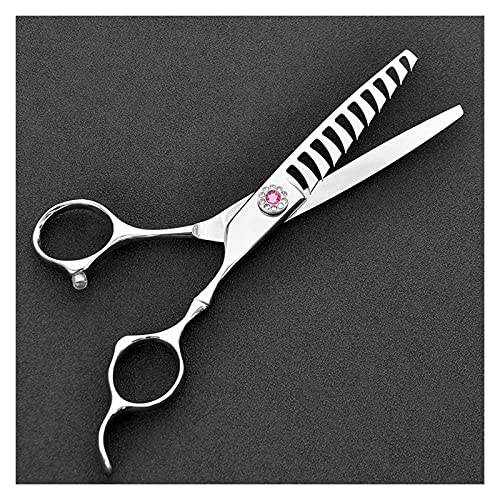 Ciseaux de coiffure professionnels en bambou 6 pouces pour coupe haute précision