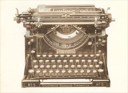 Old Underwood Typewriter - Vintage Image