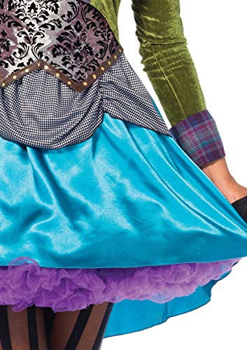 Leg Avenue 85505 - Deluxe Mad Hatter Kostüm, Größe Large (EUR 40), Damen Karneval Kostüm Fasching - Afbeelding 6