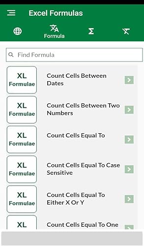 Excel Formulas Guide