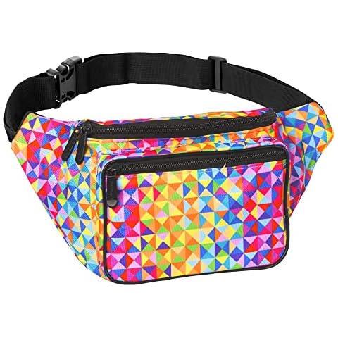 Riñonera SoJourner Bags de triángulos arcoíris Cover