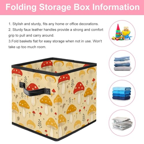 Boîte de rangement cube pliante anti-désordre pour armoire et salon - 4
