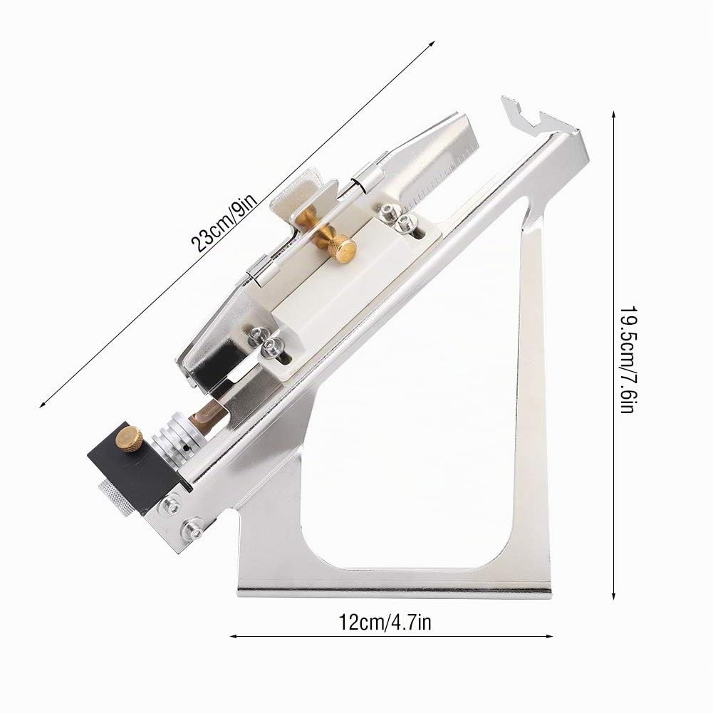 Dispositif de Plumes, Aluminium réglable pour tir à l'arc Outil de Plumes pour flèches Feather Stick Accessoire tir à l'arc DIY Plumes de flèches pour arcs Faits à la Main